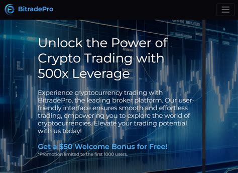 BitradePro – Unlock the Power of Crypto Trading with Up to 500x .